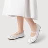imageDREAM PAIRS Toddler Little Girls Ballet Flats Dress Shoes Mary Janes Ballerina ShoesWhite
