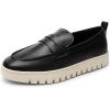 imageDREAM PAIRS Womens Arch Support Slip On LoafersBlackpu