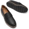 imageDREAM PAIRS Womens Loafers SlipOn Business Casual Work ShoesBlackpu