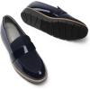 imageDREAM PAIRS Womens Loafers SlipOn Business Casual Work ShoesNavypat