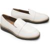 imageDREAM PAIRS Womens Loafers SlipOn Business Casual Work ShoesWhitepu