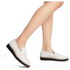 imageDREAM PAIRS Womens Loafers SlipOn Business Casual Work ShoesWhitepu