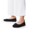 imageDREAM PAIRS Womens Round Toe Foldable Portable Knit Ballet Flats Comfortable Dressy Flats for Work Office Dress Shoes Business CasualBlack