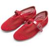 imageDREAM PAIRS Womens Round Toe Mary Jane Ballet FlatsRed