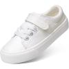 imageDREAM PAIRS Kids Toddler Sneakers Boys Girls Casual Canvas School ShoesAll White