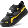 imageDREAM PAIRS Toddler Boys Sneakers Little Kids Shoes Fun Cartoon Cute Causal Walking Hook and Loop LightweightBlack