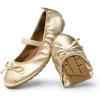 imageDREAM PAIRS Toddler Little Girls Ballet Flats Dress Shoes Mary Janes Ballerina ShoesGold