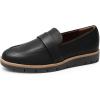 imageDREAM PAIRS Womens Loafers SlipOn Business Casual Work ShoesBlackpu