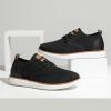 imageBruno Marc Mens KnitFlex Craft Mesh Oxfords Sneakers Casual Dress LaceUp Lightweight Walking Shoes6black