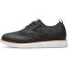 imageBruno Marc Mens KnitFlex Craft Mesh Oxfords Sneakers Casual Dress LaceUp Lightweight Walking Shoes8black