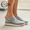 imageBruno Marc Mens KnitFlex Craft Mesh Oxfords Sneakers Casual Dress LaceUp Lightweight Walking ShoesGreyhands Free