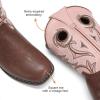 imageDREAM PAIRS Boys Cowboy Boots Kids Classic Western Boots Square Toe Girls Cowgirl Boots for ToddlerLittle KidBig KidPink