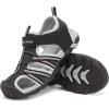 imageDREAM PAIRS Boys Girls Outdoor Summer Sport Athletic Sandals for ToddlerLittleBig KidBlackLightGrey