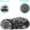 imageDREAM PAIRS Boys Girls Outdoor Summer Sport Athletic Sandals for ToddlerLittleBig KidBlackLightGrey