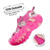 imageDREAM PAIRS Boys Girls Outdoor Summer Sport Athletic Sandals for ToddlerLittleBig KidFuchsiaShellPink