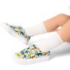 imageDREAM PAIRS Kids Toddler Sneakers Boys Girls Canvas with Cartoon Dual Hook and Loops for School WalkingBlueDinosaur