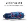 imageDREAM PAIRS Kids Toddler Sneakers Boys Girls Canvas with Cartoon Dual Hook and Loops for School WalkingNavyStar