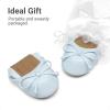 imageDREAM PAIRS Little Girls Toddler Ballet Flats Dress Shoes Mary Janes ShoesLight Blue