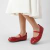 imageDREAM PAIRS Little Girls Toddler Ballet Flats Dress Shoes Mary Janes ShoesRed