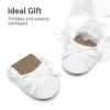 imageDREAM PAIRS Little Girls Toddler Ballet Flats Dress Shoes Mary Janes ShoesWhite