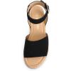 imageDREAM PAIRS Womens Platform Espadrilles Casual Ankle Strap Wide Wedge Sandals Comfortable Dressy Summer ShoesBlack