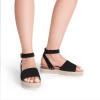 imageDREAM PAIRS Womens Platform Espadrilles Casual Ankle Strap Wide Wedge Sandals Comfortable Dressy Summer ShoesBlacknubuck