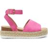 imageDREAM PAIRS Womens Platform Espadrilles Casual Ankle Strap Wide Wedge Sandals Comfortable Dressy Summer ShoesHot Pink