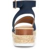 imageDREAM PAIRS Womens Platform Espadrilles Casual Ankle Strap Wide Wedge Sandals Comfortable Dressy Summer ShoesNavy
