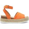 imageDREAM PAIRS Womens Platform Espadrilles Casual Ankle Strap Wide Wedge Sandals Comfortable Dressy Summer ShoesOrange