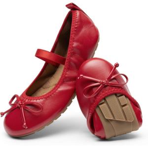 imageDREAM PAIRS Little Girls Toddler Ballet Flats Dress Shoes Mary Janes ShoesRed