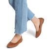 imageDREAM PAIRS Womens Pointed Toe Flats Comfortable Flexible Cushioned Slip On Business Work Office Casual Suede Ballet Flats Dress ShoesBrown