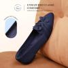 imageDREAM PAIRS Flats for Women Pointed Toe Foldable Knit Ballet Flats Comfortable SlipOn Dress Shoes Elegant Bow Flats for Work Office Business Casual TravelNavy