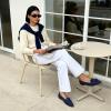 imageDREAM PAIRS Flats for Women Pointed Toe Foldable Knit Ballet Flats Comfortable SlipOn Dress Shoes Elegant Bow Flats for Work Office Business Casual TravelNavy