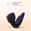 imageDREAM PAIRS Flats for Women Pointed Toe Foldable Knit Ballet Flats Comfortable SlipOn Dress Shoes Elegant Bow Flats for Work Office Business Casual TravelNavy