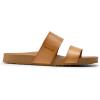 imageDREAM PAIRS Womens Open Toe Slides Sandals Comfortable Arch Support Footbed Two Strap Slipon Fashion Casual Beach Vacation Lightweight Flat Sandals Summer for WomenNatural