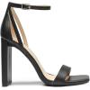 imageDREAM PAIRS High Heels Chunky Block Square Toe Heels for Women Dressy Open Toe Heel SandalsSize 85BlackPuSDHS2207W
