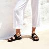 imageDREAM PAIRS Women Water Sandals Comfortable Flat Beach Platform Dressy Summer Walking ShoesAll Black