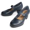 imageDREAM PAIRS Womens Chunky Low Block Closed Toe Heels Mary Janes Pumps Comfortable Round Toe Dress Work Wedding ShoesNavy