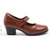 imageDREAM PAIRS Womens Chunky Low Block Closed Toe Heels Mary Janes Pumps Comfortable Round Toe Dress Work Wedding ShoesTanpu