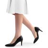 imageDREAM PAIRS Womens Dress High Heels Pumps Closed Pointed Toe Stiletto DOrsay Shoes for Wedding PartyBlackpu