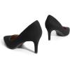 imageDREAM PAIRS Womens Dress High Heels Pumps Closed Pointed Toe Stiletto DOrsay Shoes for Wedding PartyBlacksuede