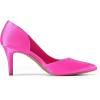 imageDREAM PAIRS Womens Dress High Heels Pumps Closed Pointed Toe Stiletto DOrsay Shoes for Wedding PartyHot Pinksatin