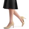 imageDREAM PAIRS Womens Dress High Heels Pumps Closed Pointed Toe Stiletto DOrsay Shoes for Wedding PartyNudepu