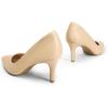 imageDREAM PAIRS Womens Dress High Heels Pumps Closed Pointed Toe Stiletto DOrsay Shoes for Wedding PartyNudepu
