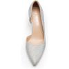 imageDREAM PAIRS Womens Dress High Heels Pumps Closed Pointed Toe Stiletto DOrsay Shoes for Wedding PartySilverglitter