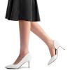 imageDREAM PAIRS Womens Dress High Heels Pumps Closed Pointed Toe Stiletto DOrsay Shoes for Wedding PartyWhitepu