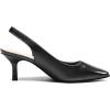 imageDREAM PAIRS Womens Kitten Heels Slingback Closed Pointed Toe Low Pumps Shoes Women Party Wedding Sexy Casual Dress ShoesBlack