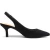 imageDREAM PAIRS Womens Kitten Heels Slingback Closed Pointed Toe Low Pumps Shoes Women Party Wedding Sexy Casual Dress ShoesBlacksuede1
