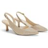 imageDREAM PAIRS Womens Kitten Heels Slingback Closed Pointed Toe Low Pumps Shoes Women Party Wedding Sexy Casual Dress ShoesGoldglitter
