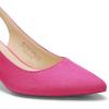 imageDREAM PAIRS Womens Kitten Heels Slingback Closed Pointed Toe Low Pumps Shoes Women Party Wedding Sexy Casual Dress ShoesHot Pink